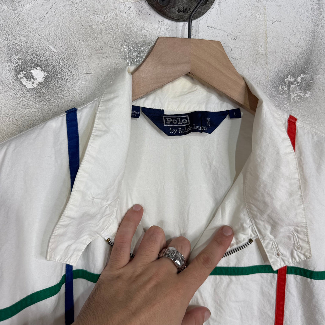 Ralph Lauren Colorblocked Grid Jacket