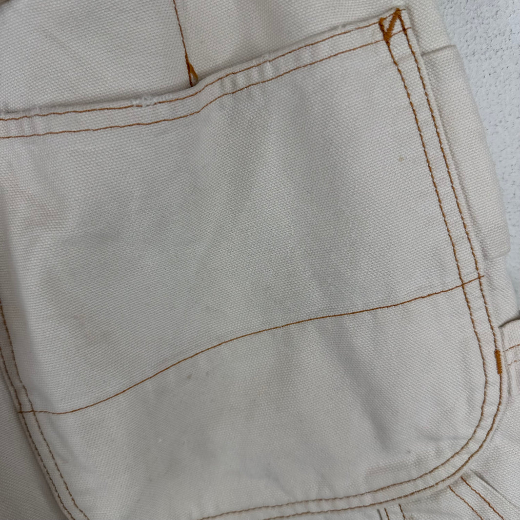 Kapital White Double Knee Carpenter Pants