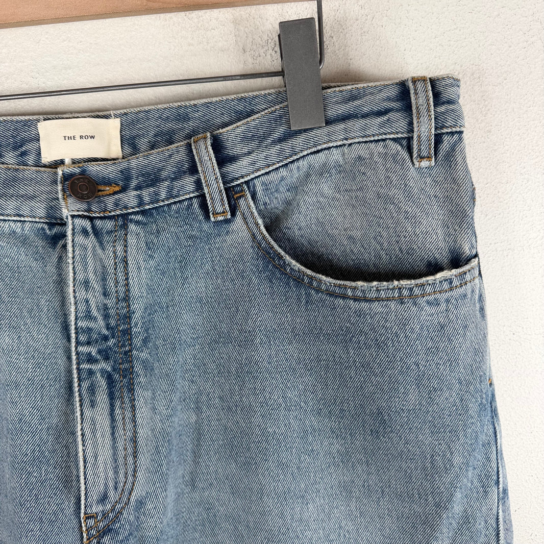 The Row Light Wash Fred Jeans