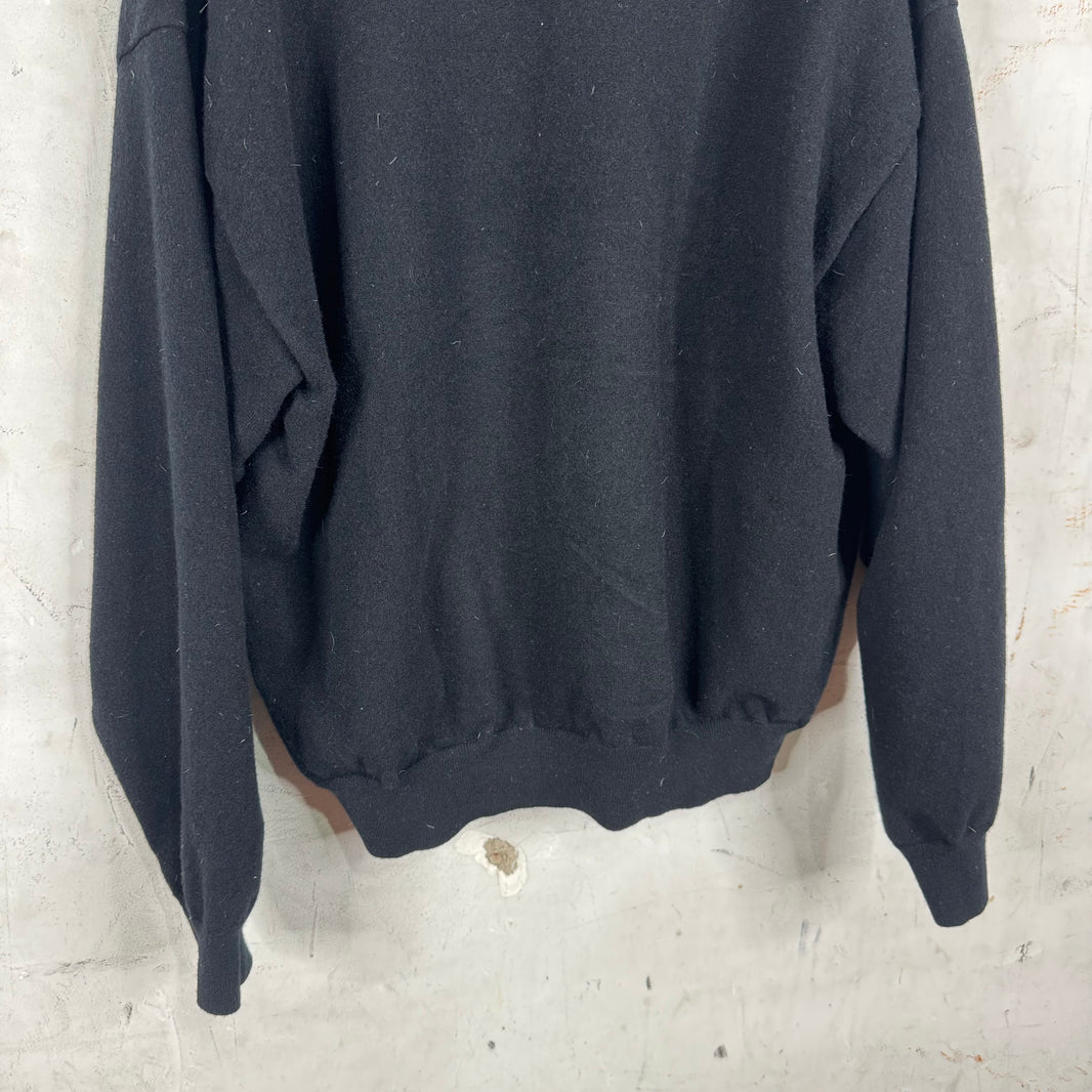 Balenciaga Wool BB V Cut Sweater