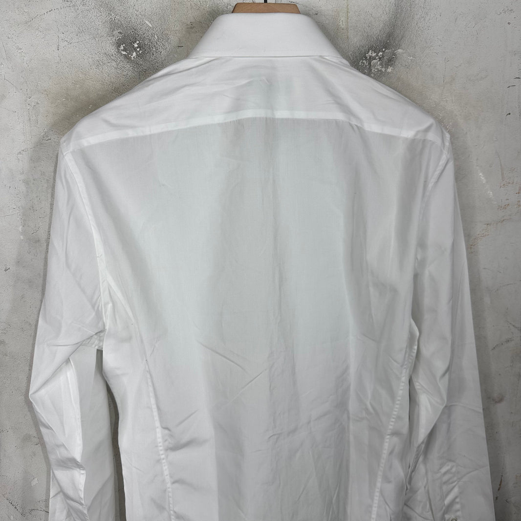 Gucci White Employee Buttoned Shirt