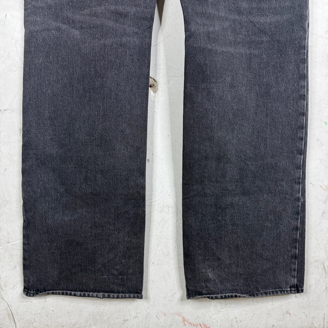 Gucci Washed Black Horsebit Jeans