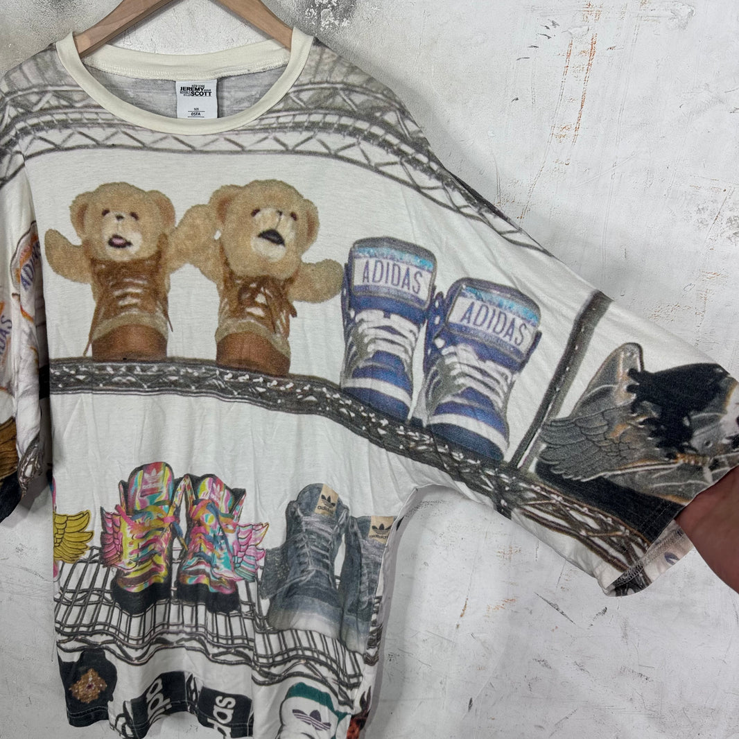 Jeremy Scott x Adidas Shoe Photo T-Shirt