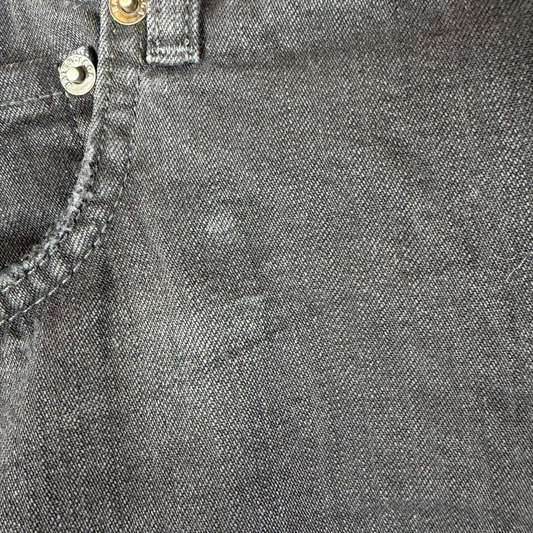 Balenciaga Sample Drawstring Baggy Jeans