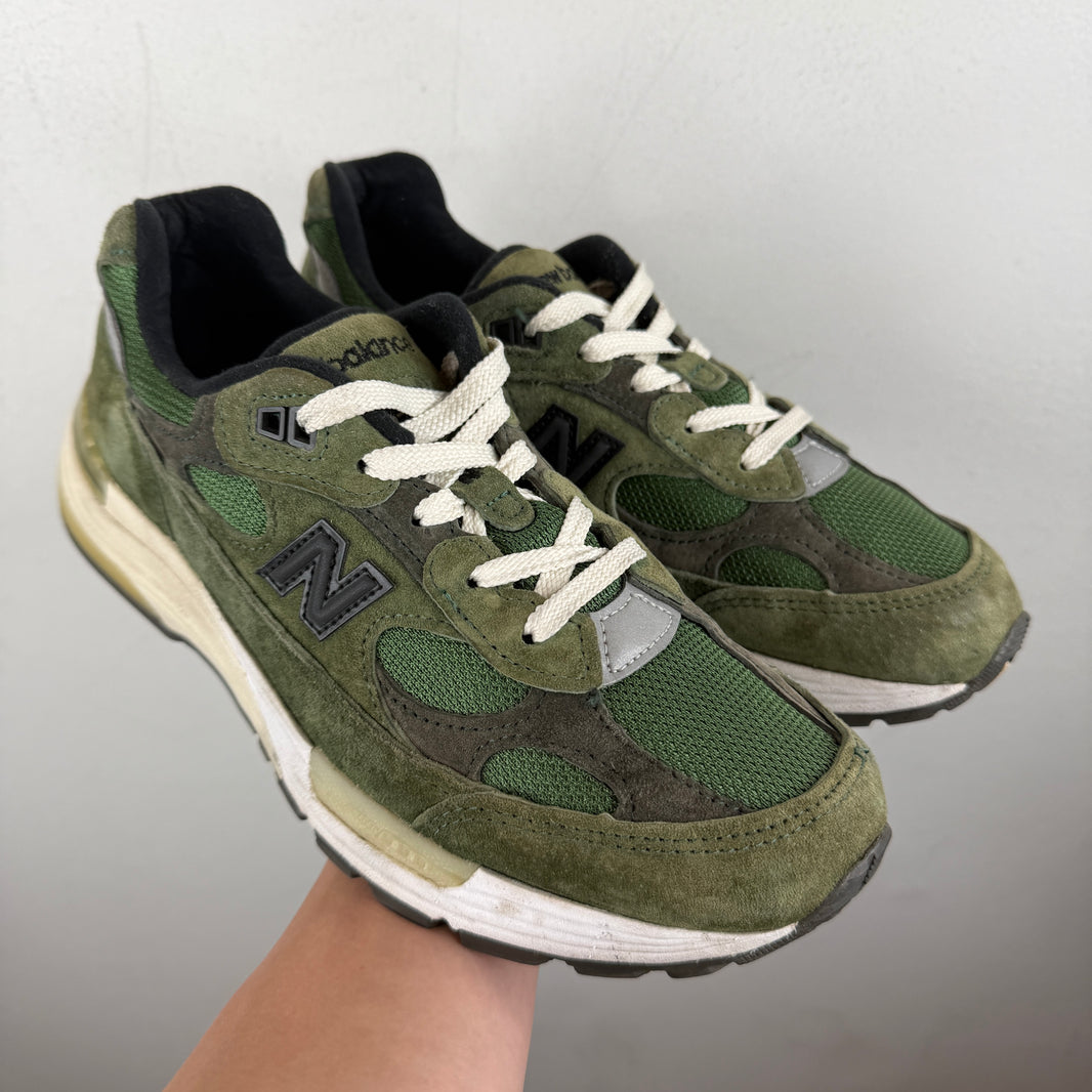 JJJJound New Balance Green 992 Sneakers