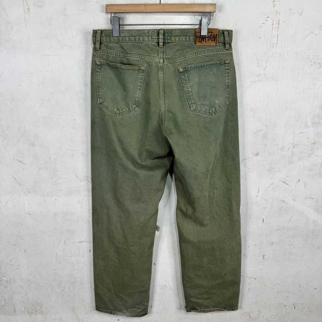Stussy Dirty Wash Big Ol Jeans