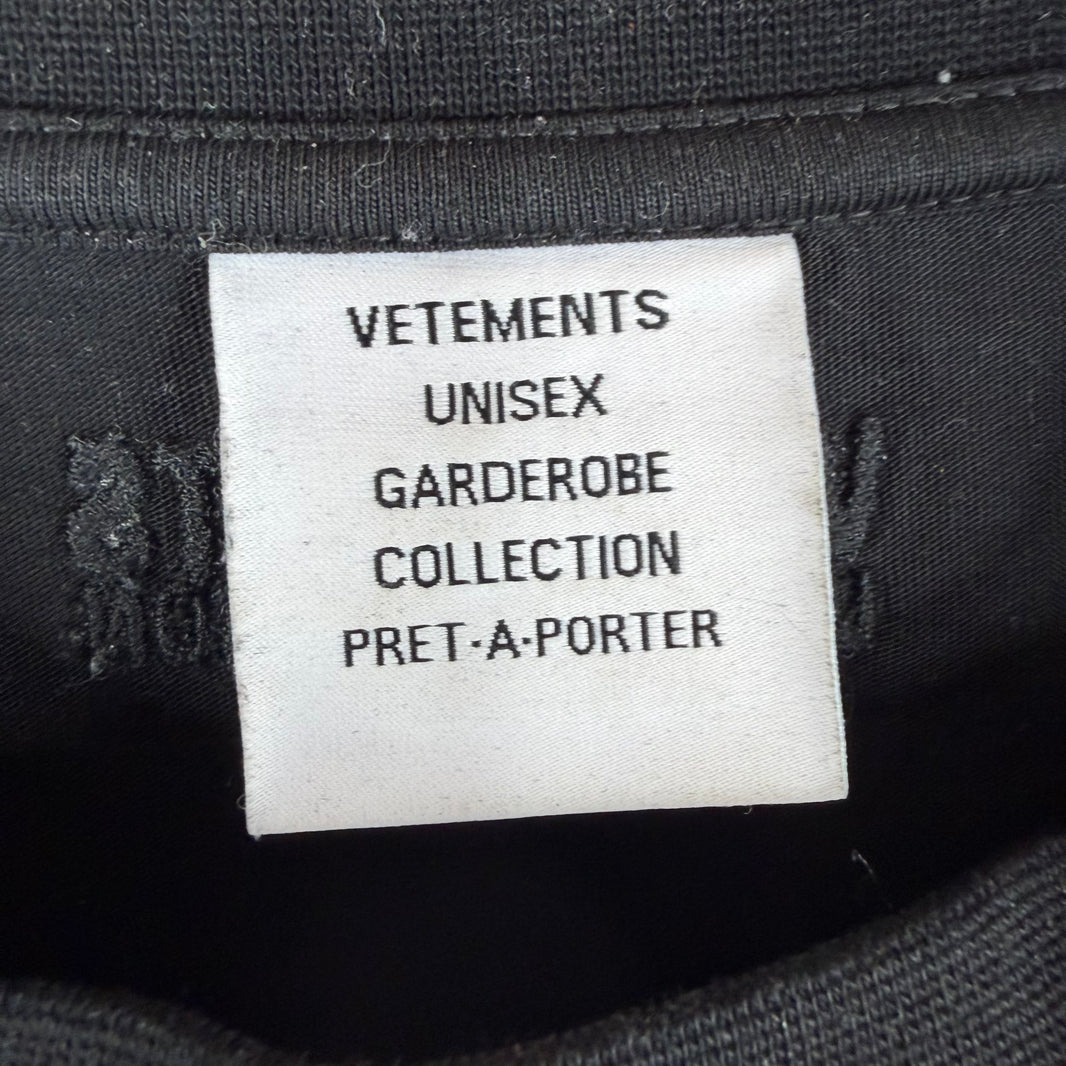 Vetements Metal Sleeve Logo LS Shirt