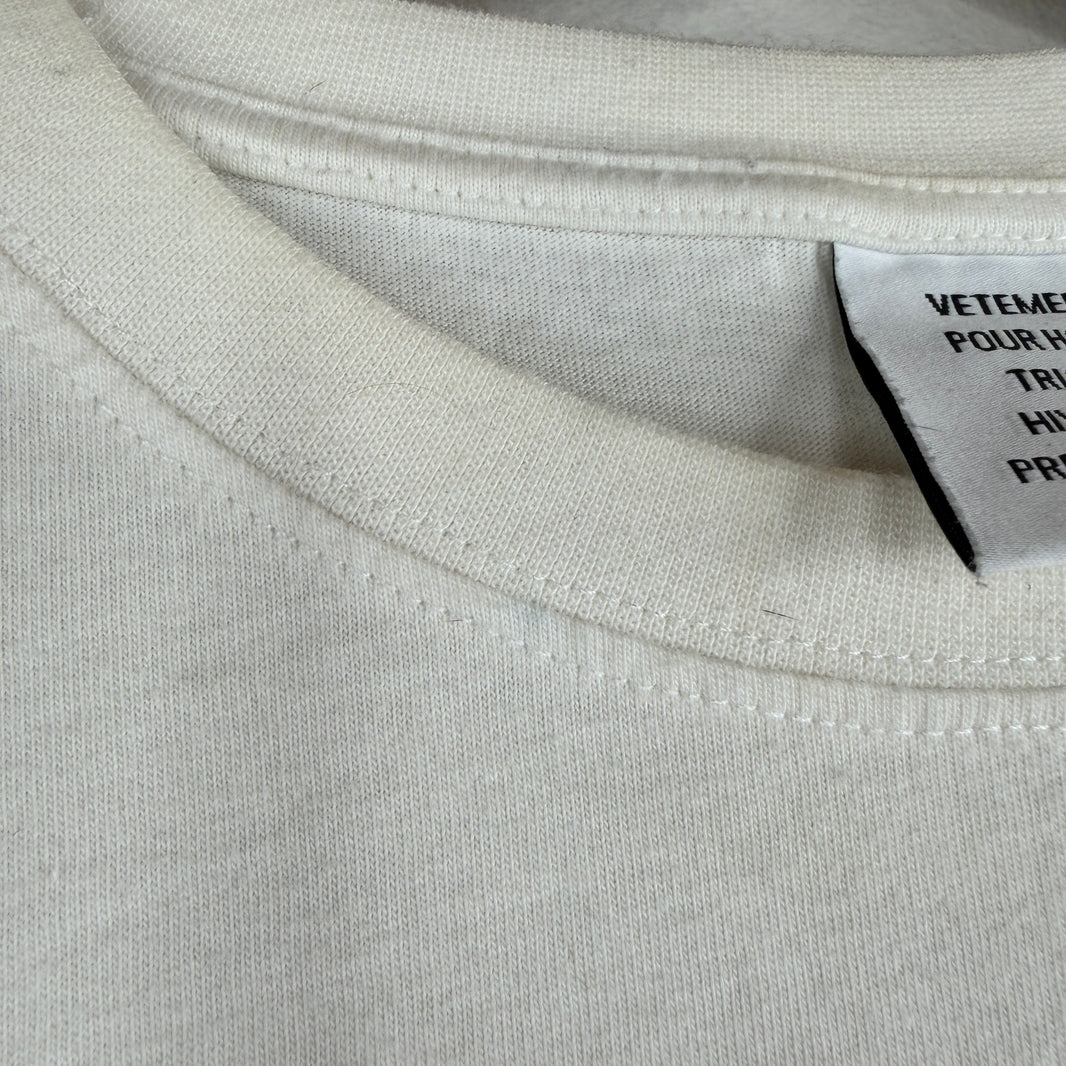 Vetements Hong Kong/Cafe Double Layer Split T-Shirt