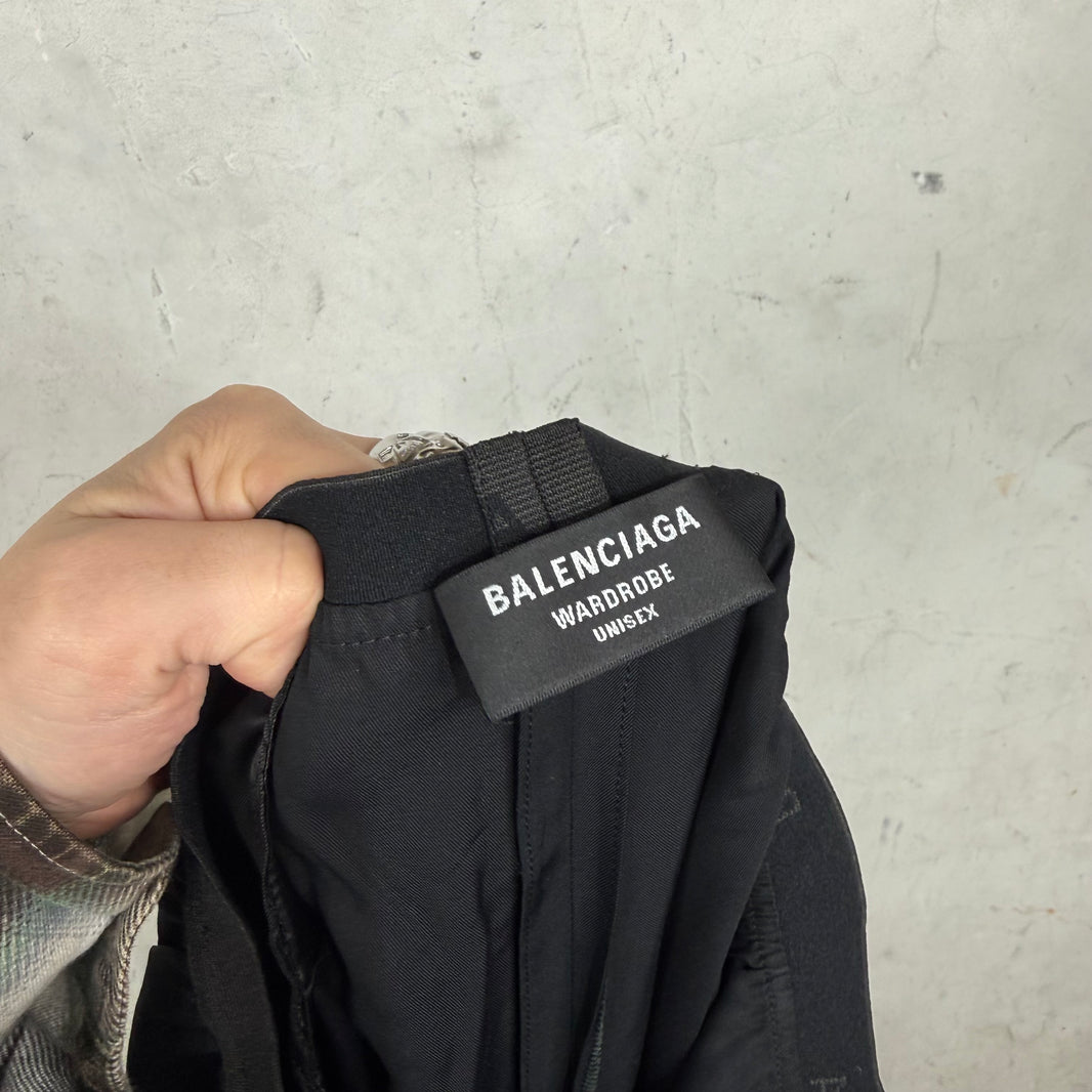 Balenciaga Logo Waistband Pants