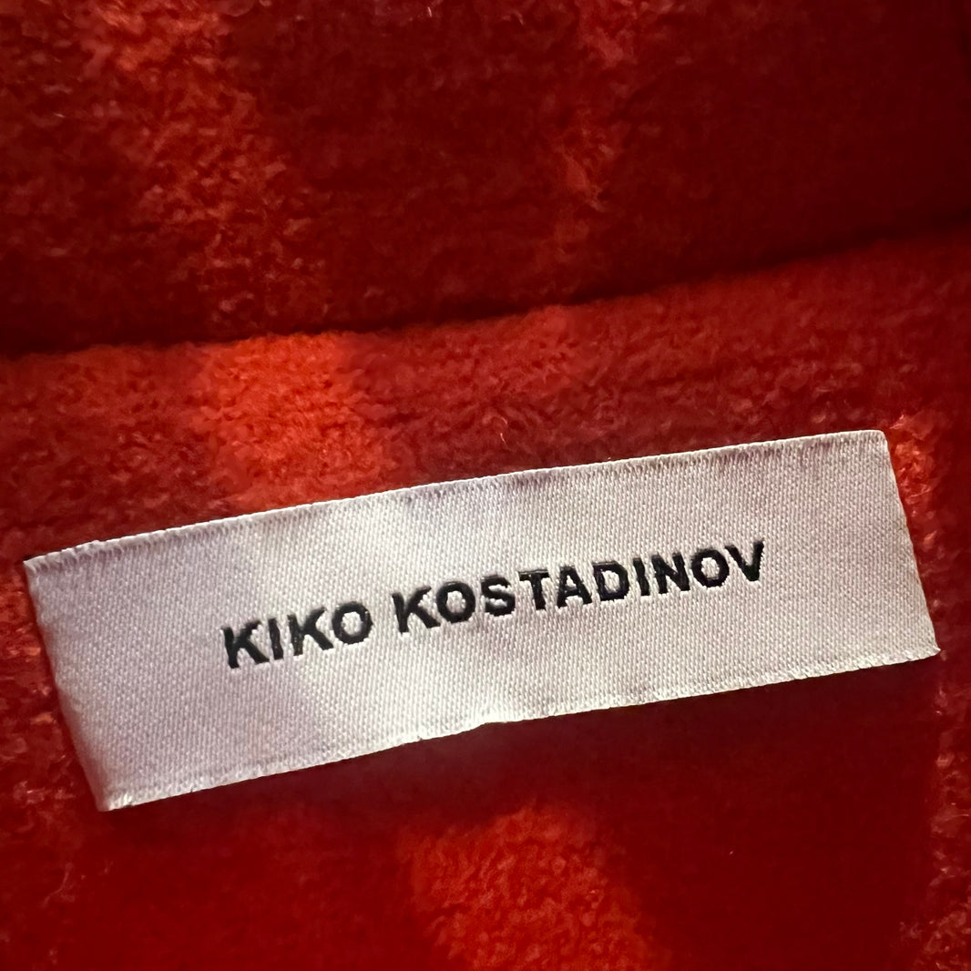 Kiko Kostadinov Orange Fleece Remus Jacket
