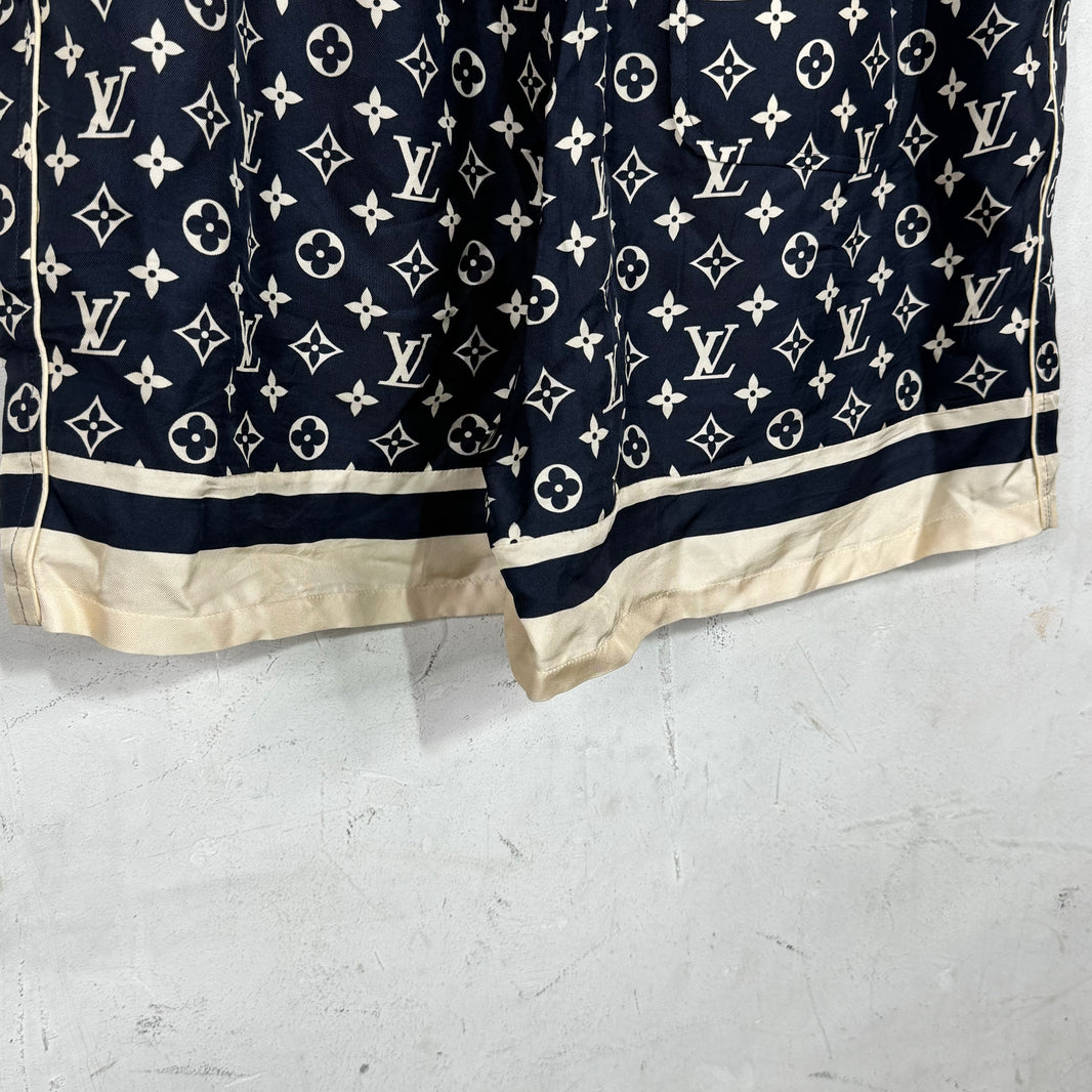 Louis Vuitton Silk Monogram Shorts