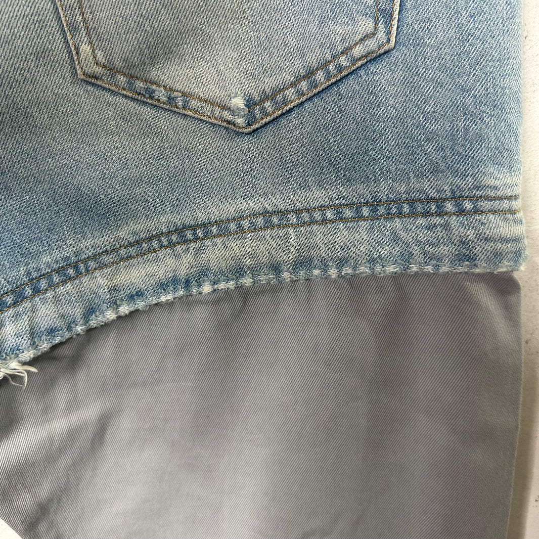 Balenciaga Convertible Blue Khaki Pants
