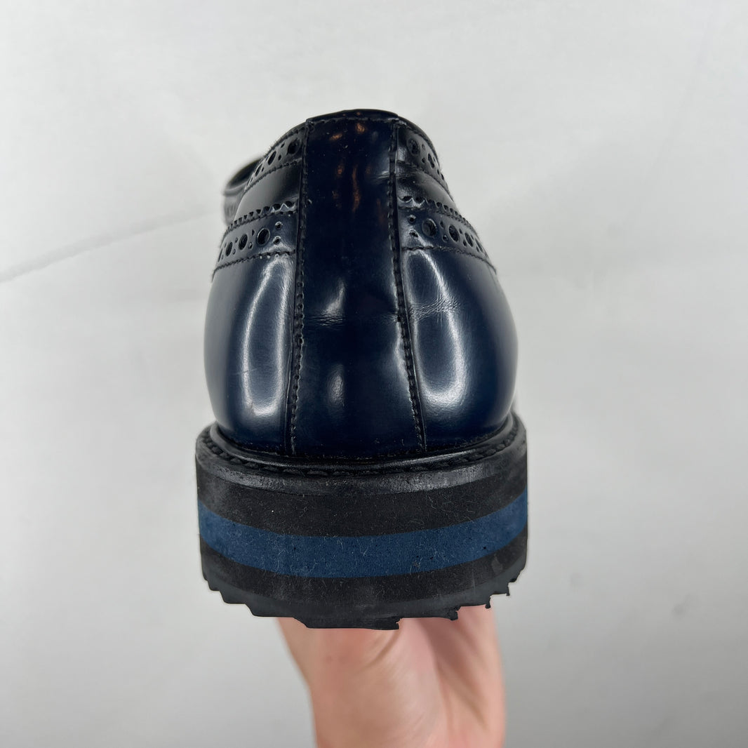 Prada Western Two Tone Derbys