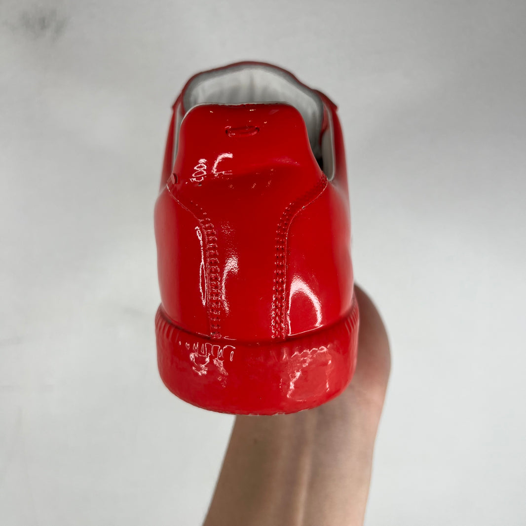 Margiela Red Patent Leather Replica Sneakers