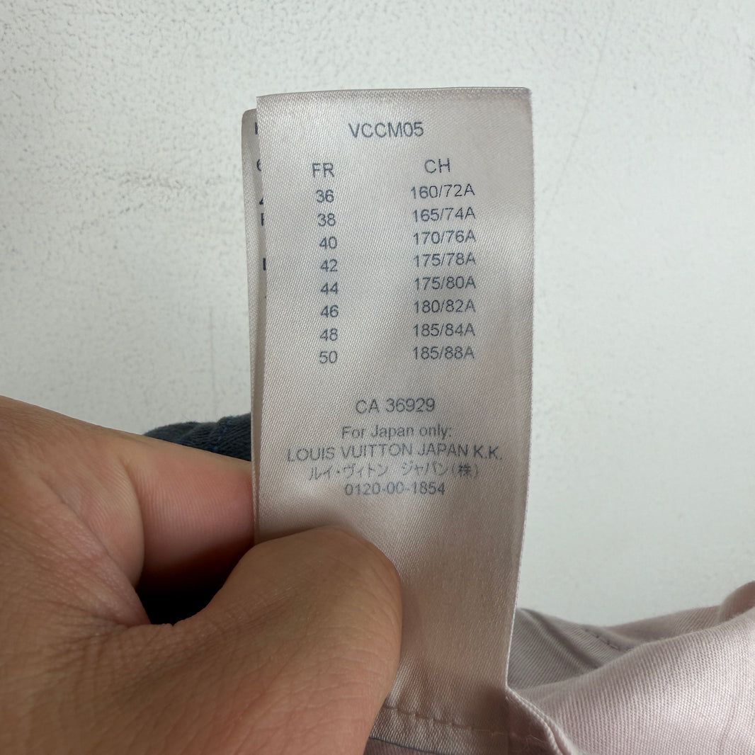 Louis Vuitton Slim Blue Monogram Jeans