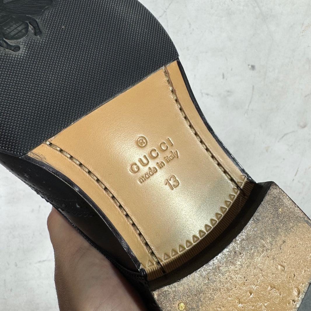 Gucci Rivet Strapped Derbys