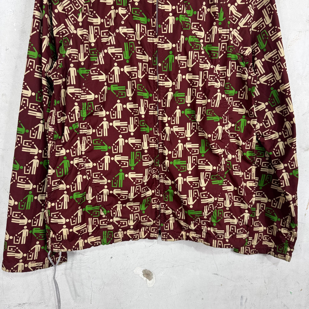 CDG Shirt Trash Icon Windbreaker Jacket