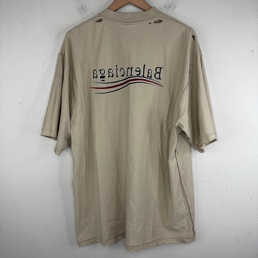 Balenciaga Inside Out Campaign Logo T-Shirt