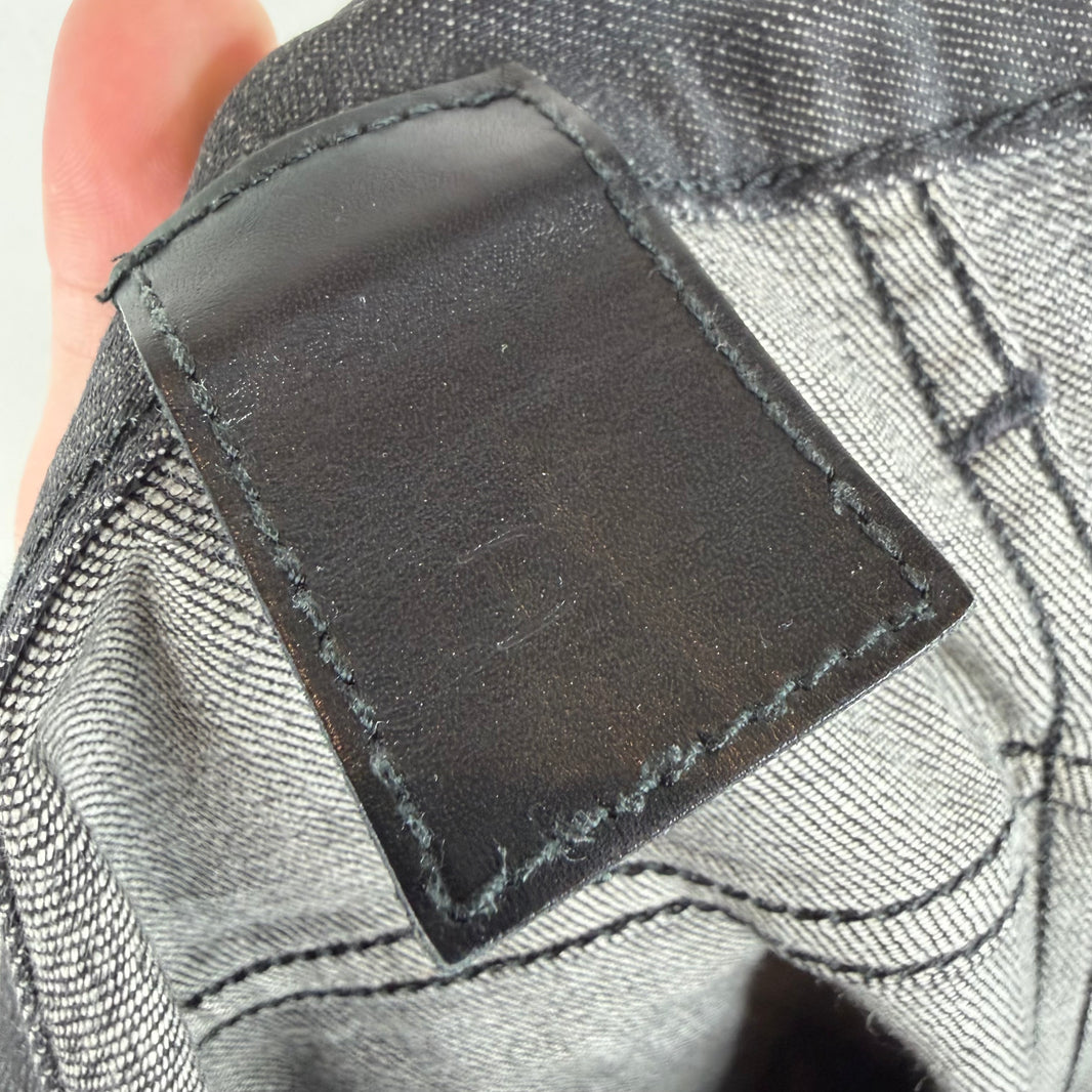 Dior Altered Wax Skinny Jeans