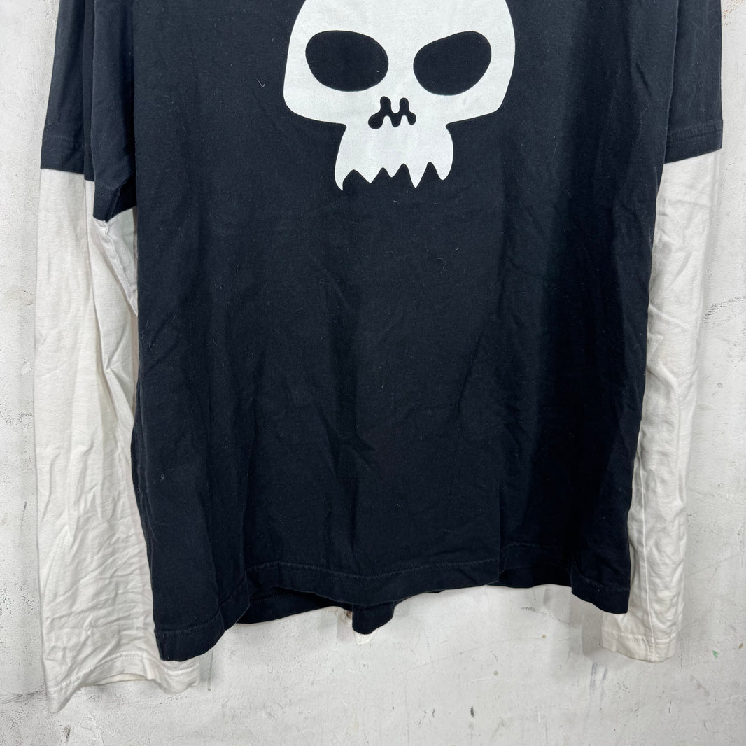 Mowalola Skull Layered L/S Shirt