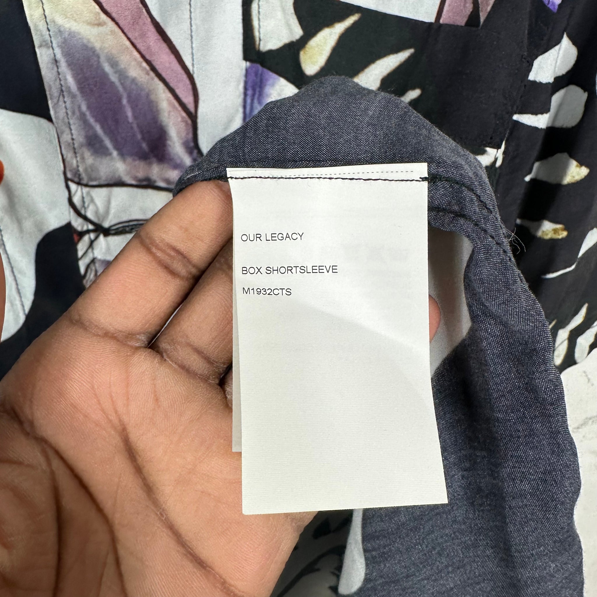 Our Legacy Box Floral Shirt