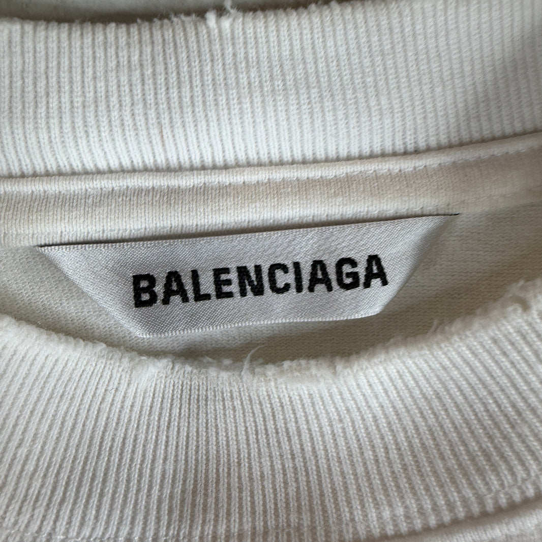 Balenciaga White Sacre Coeur T-Shirt