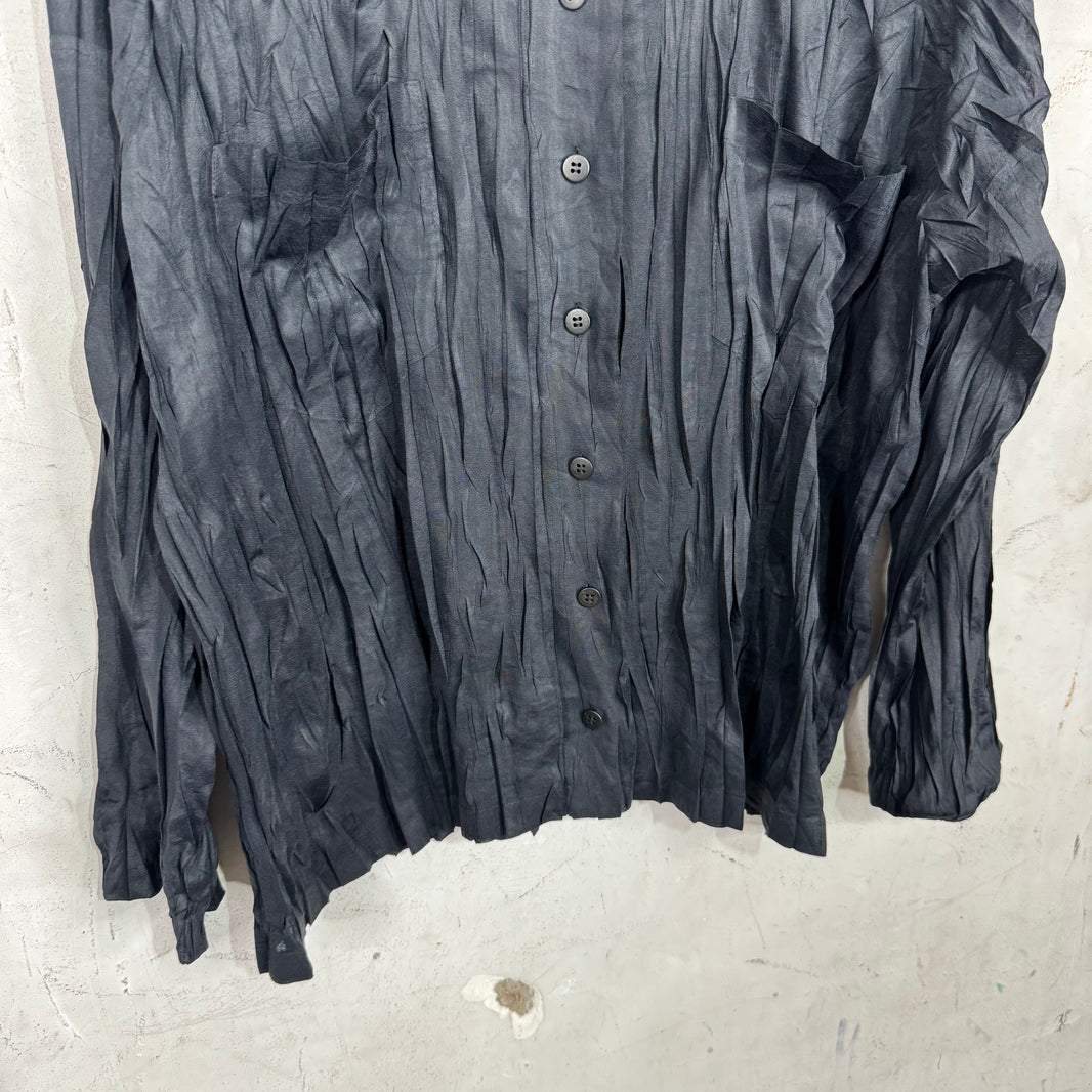 Issey Miyake Pleats Please LS Button Up