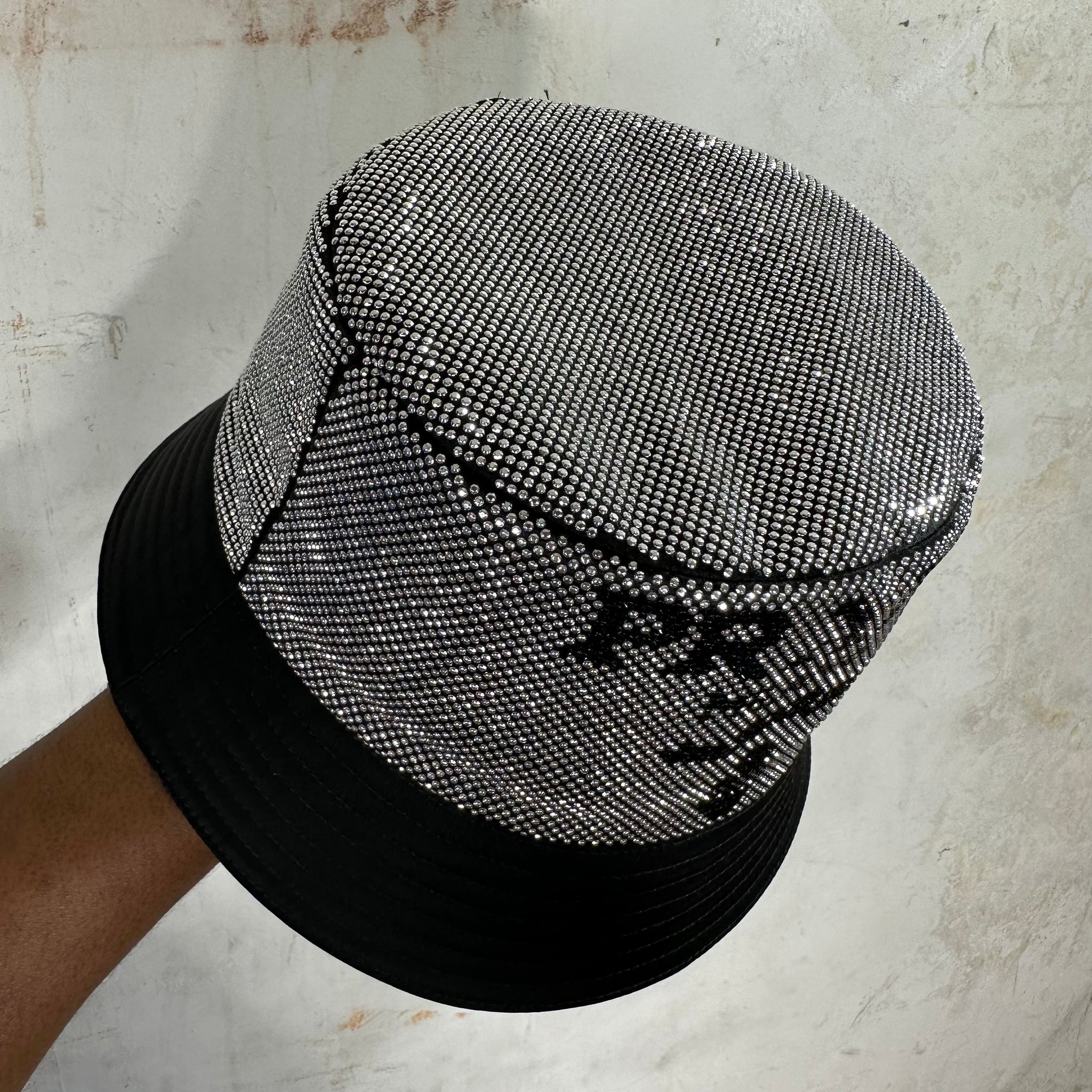 Prada Re-Nylon Sequin Bucket Hat