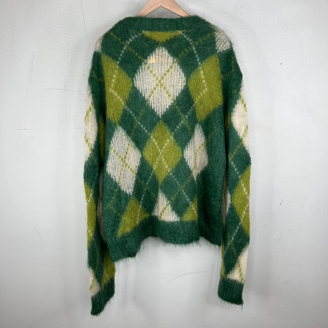 Marni Fuzzy Wuzzy Green Sweater