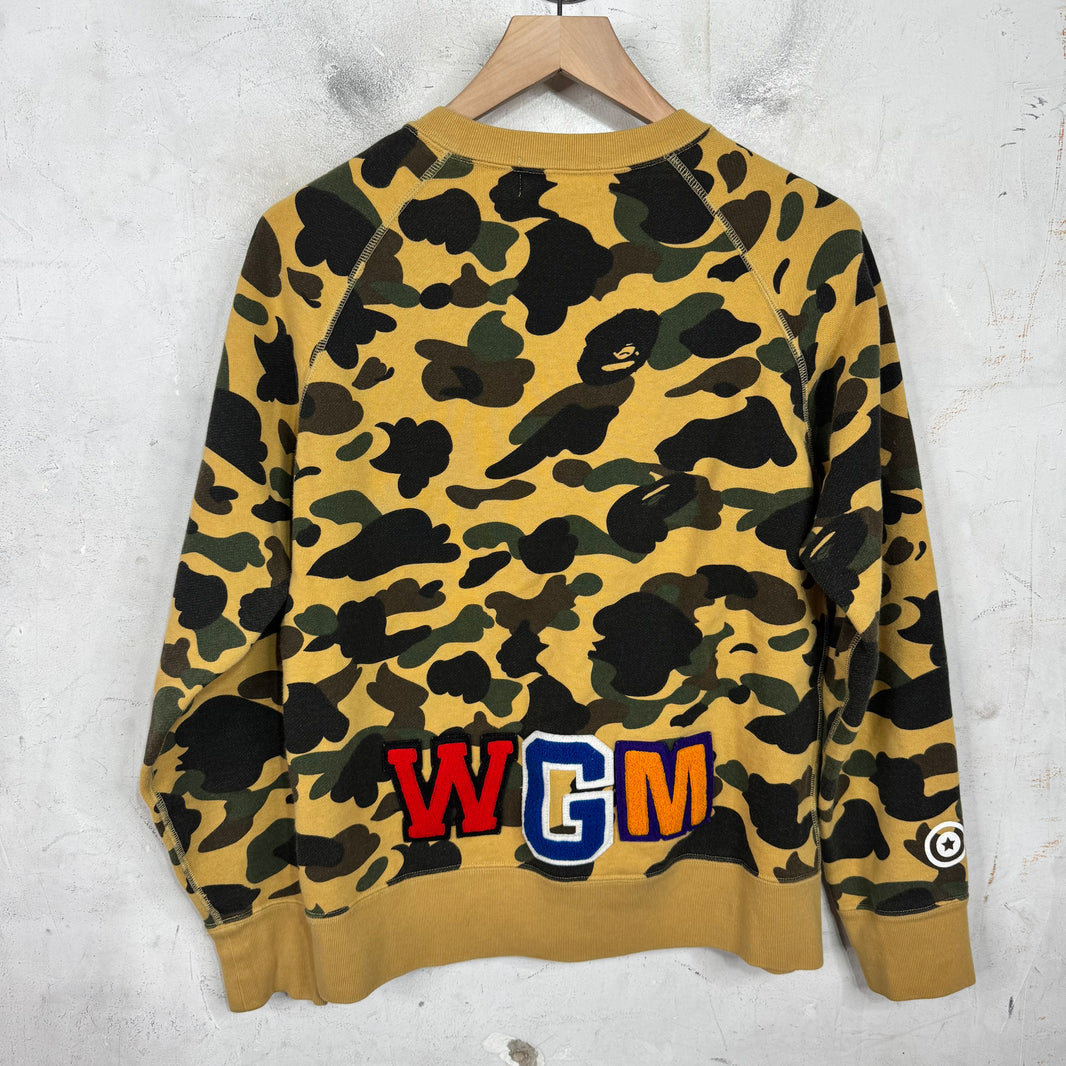 Bape Camo Shark Crewneck Sweater
