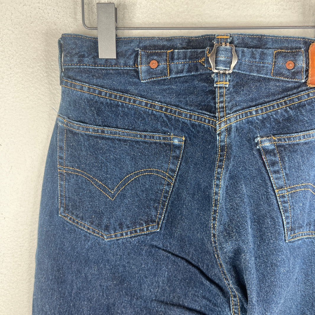Vintage Levi's LVC 201xx Selvedge Buckleback Jeans