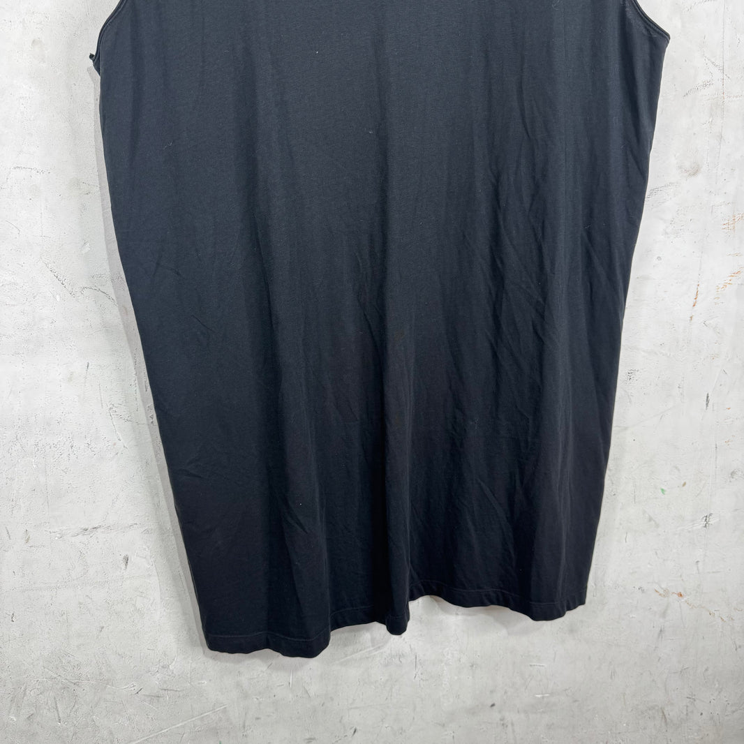 Rick Owens Black Long Tank Top