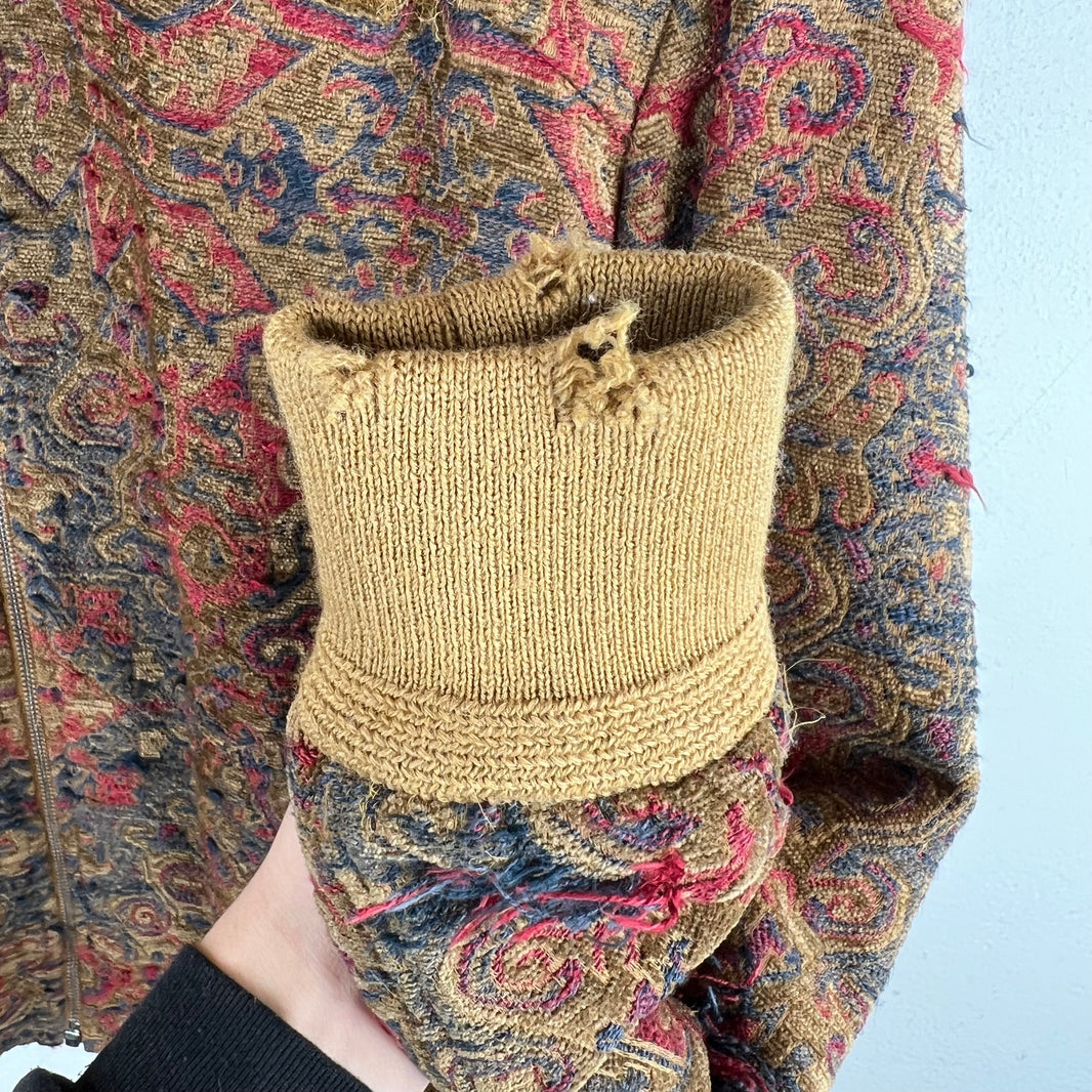 Saint Laurent Marrakech Teddy Tapestry Jacket
