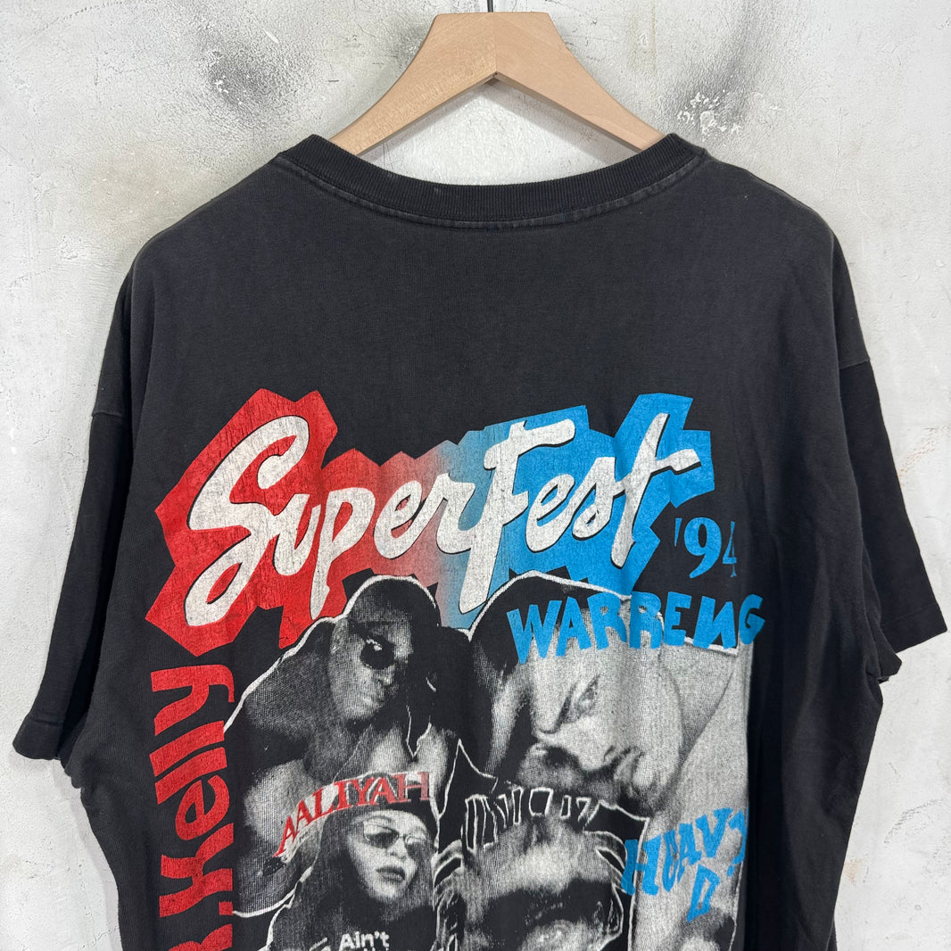 Vintage Budweiser Superfest Rap T-Shirt