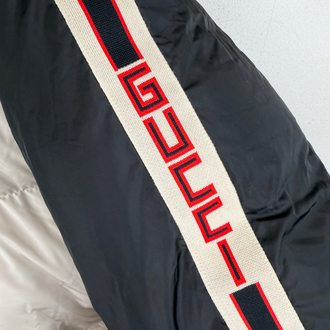 Gucci Stripe Down Puffer Jacket