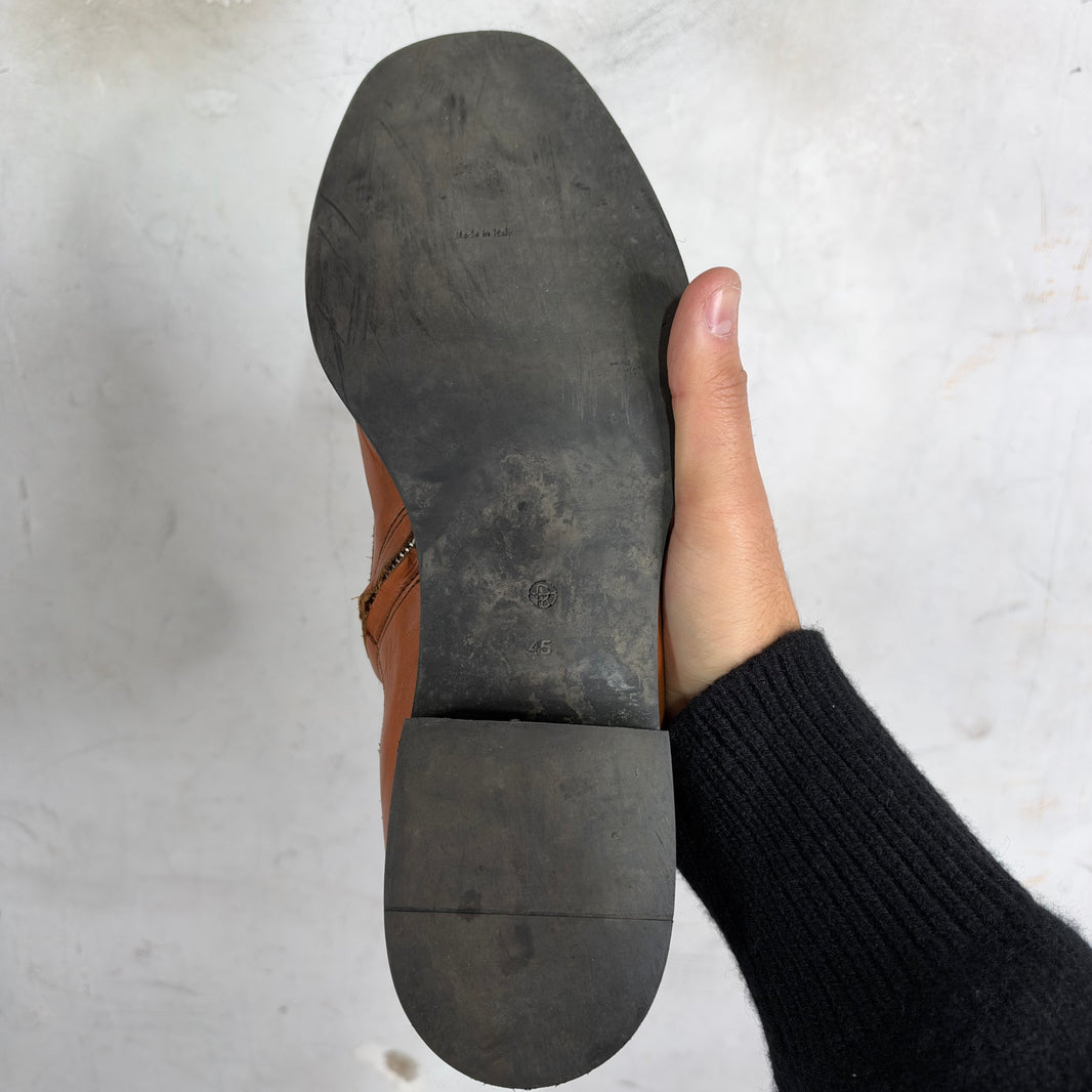 The Row Brown Garden Boots