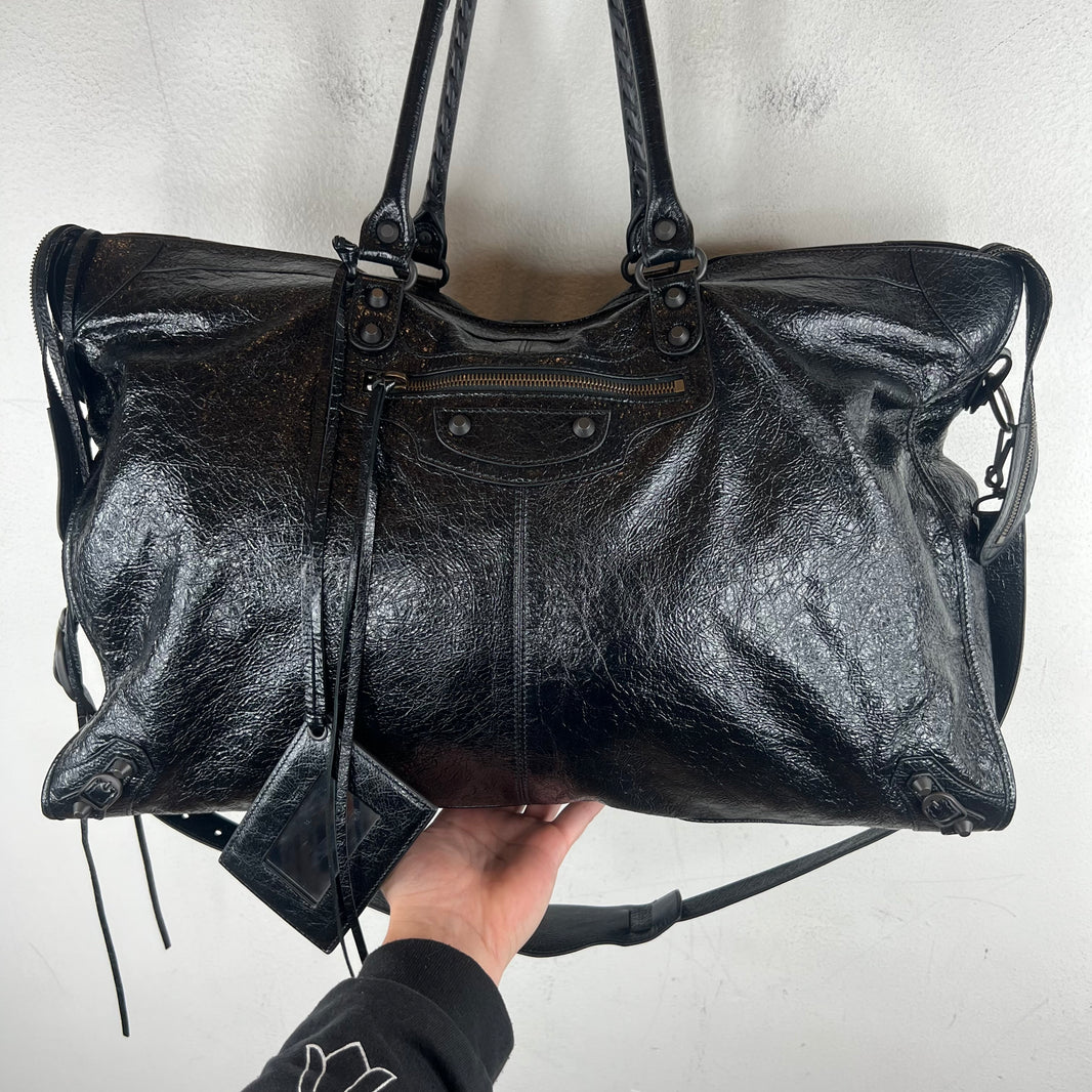 Balenciaga Black XL City Bag