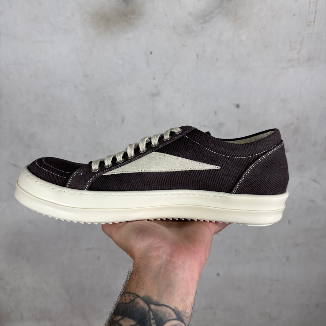 DRKSHDW Brown Canvas Vans