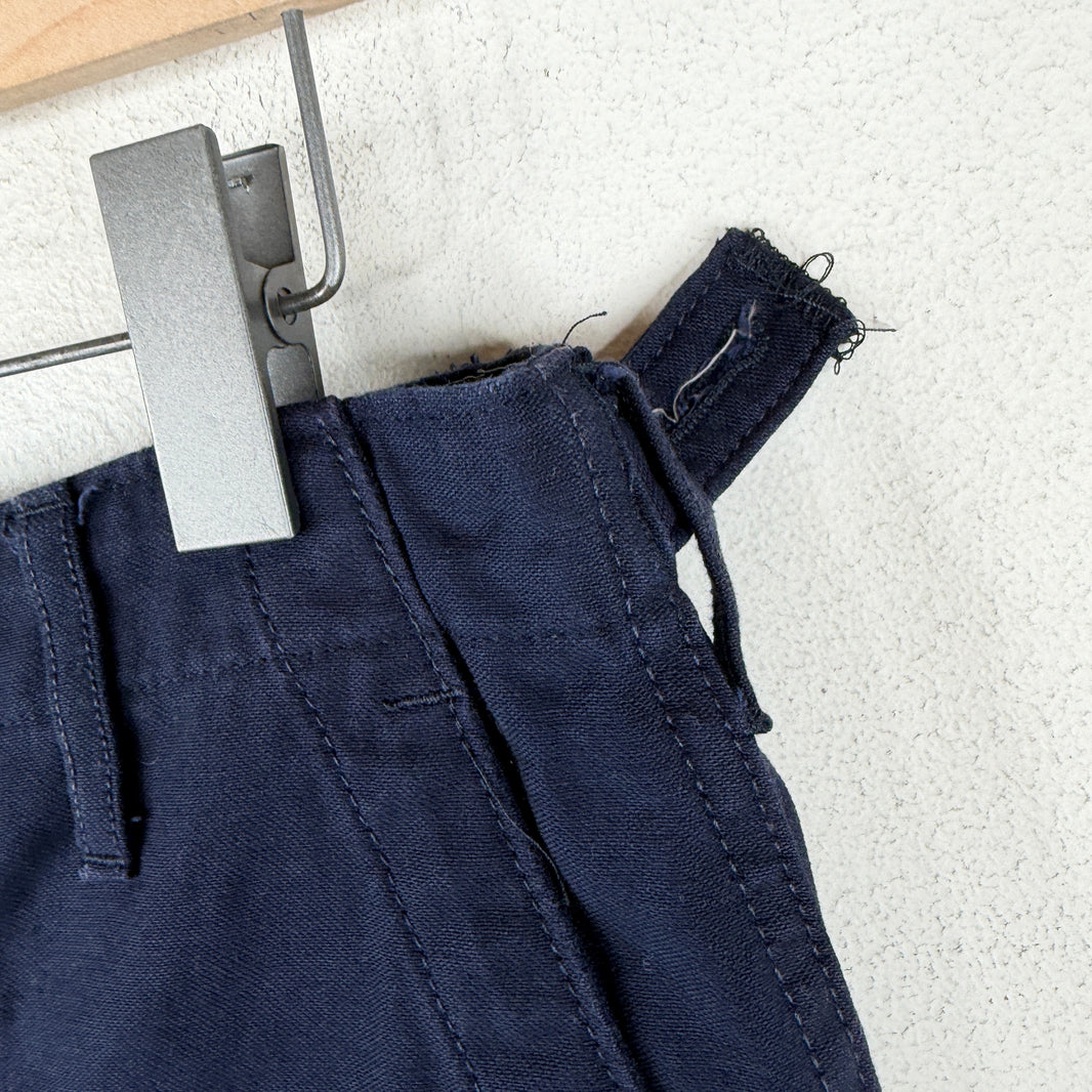 Engineered Garments Navy Button Strap Fatigue Pants