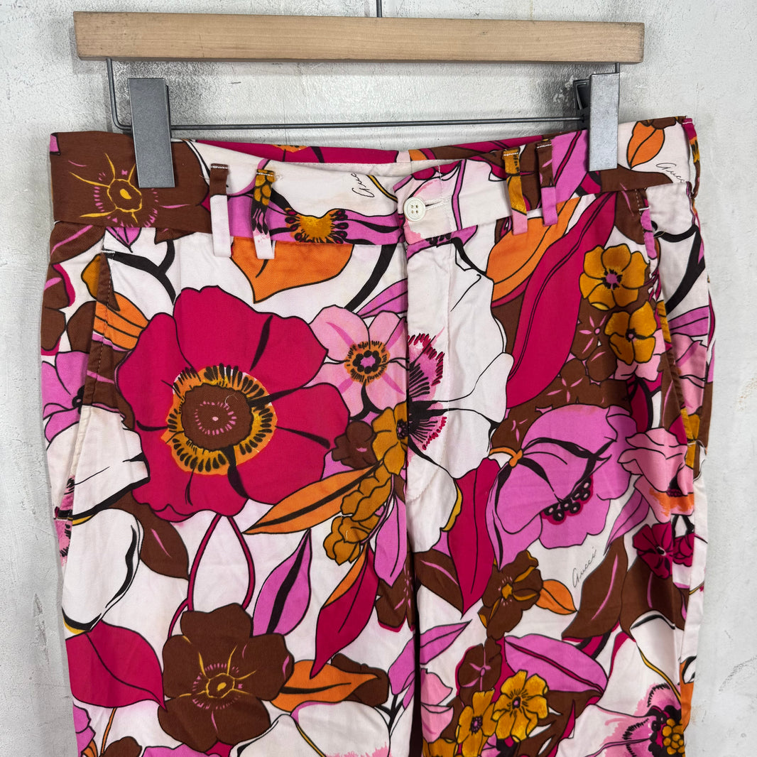Gucci Tom Ford Era Floral Pants