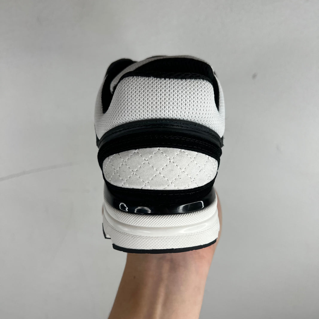 Chanel Black/White CC Runners