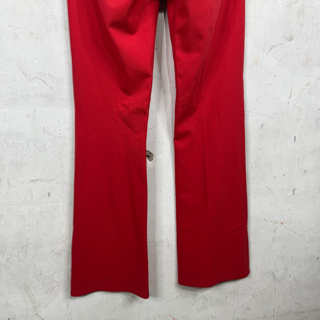 Marni Flared Red Trousers