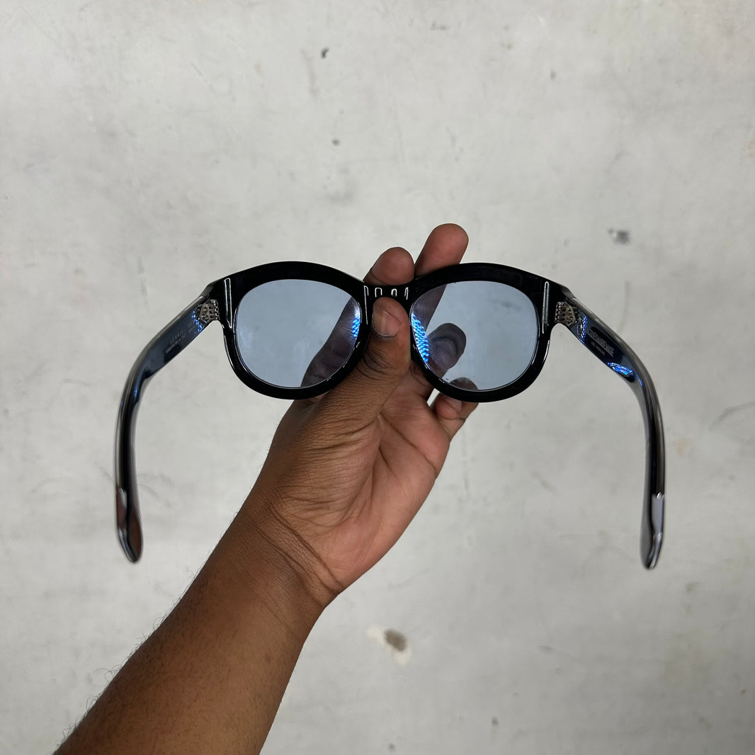 JMM Jennie Black Blue Tint Sunglasses