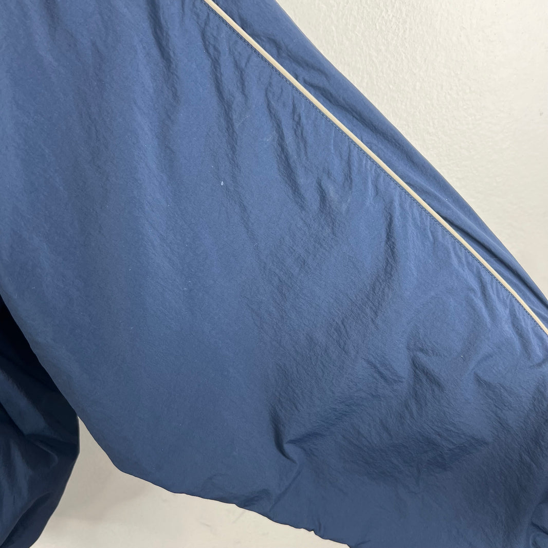 Balenciaga Loop Logo Leather Track Jacket