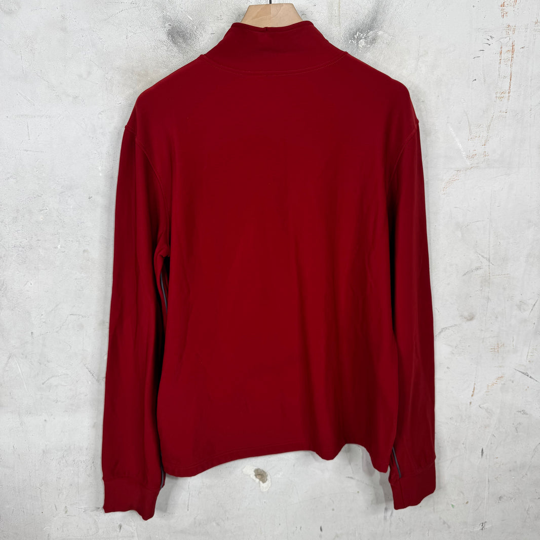 Prada Linea Rosa Neoprene Quarter Zip
