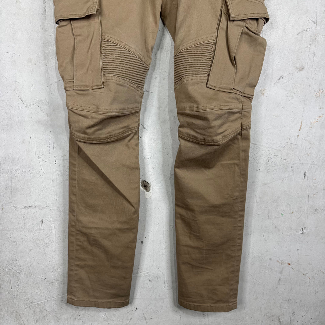Balmain Beige Cargo Bikers