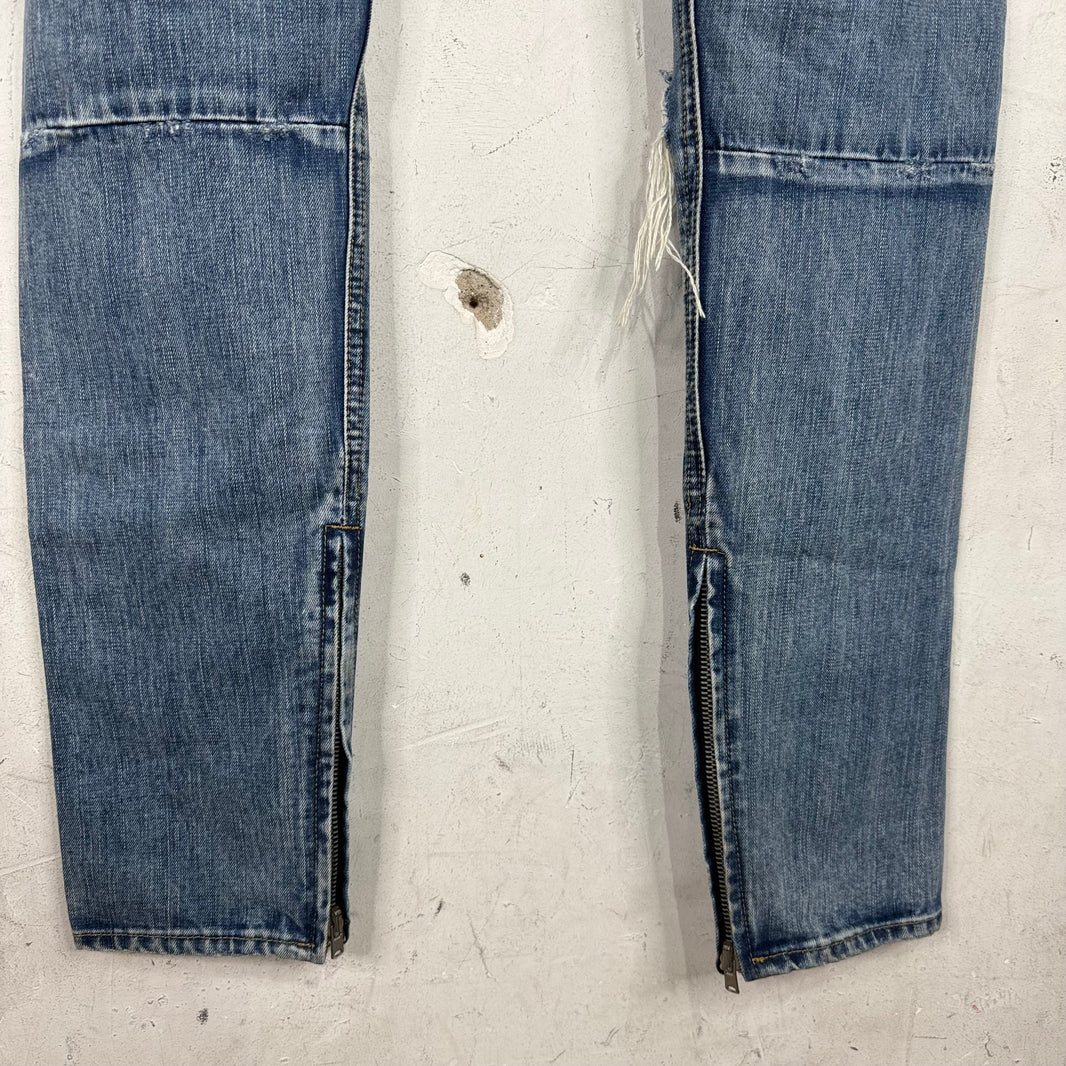 Fear Of God Distressed Japanese Denim Skinny Jeans