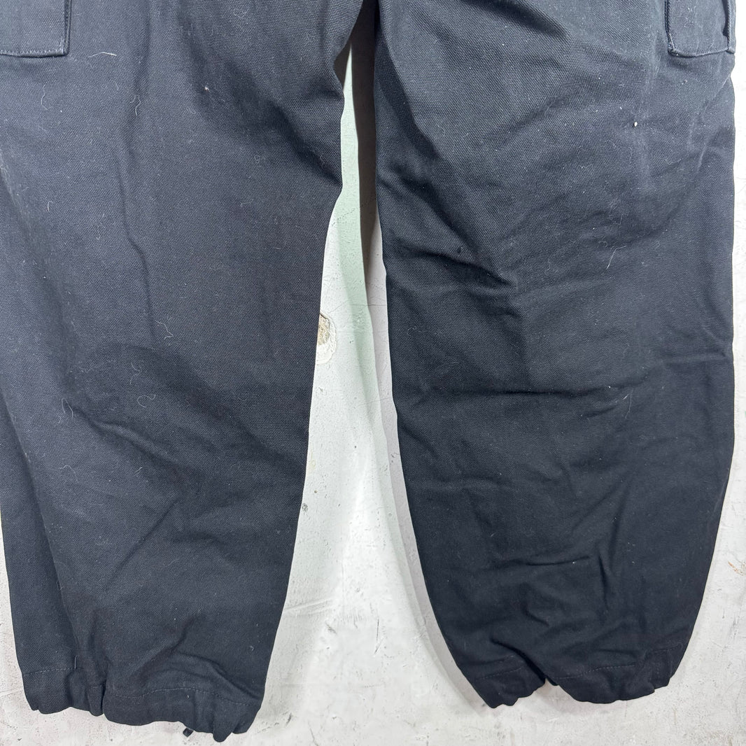 Sacai x Carhartt Black Canvas Cargos