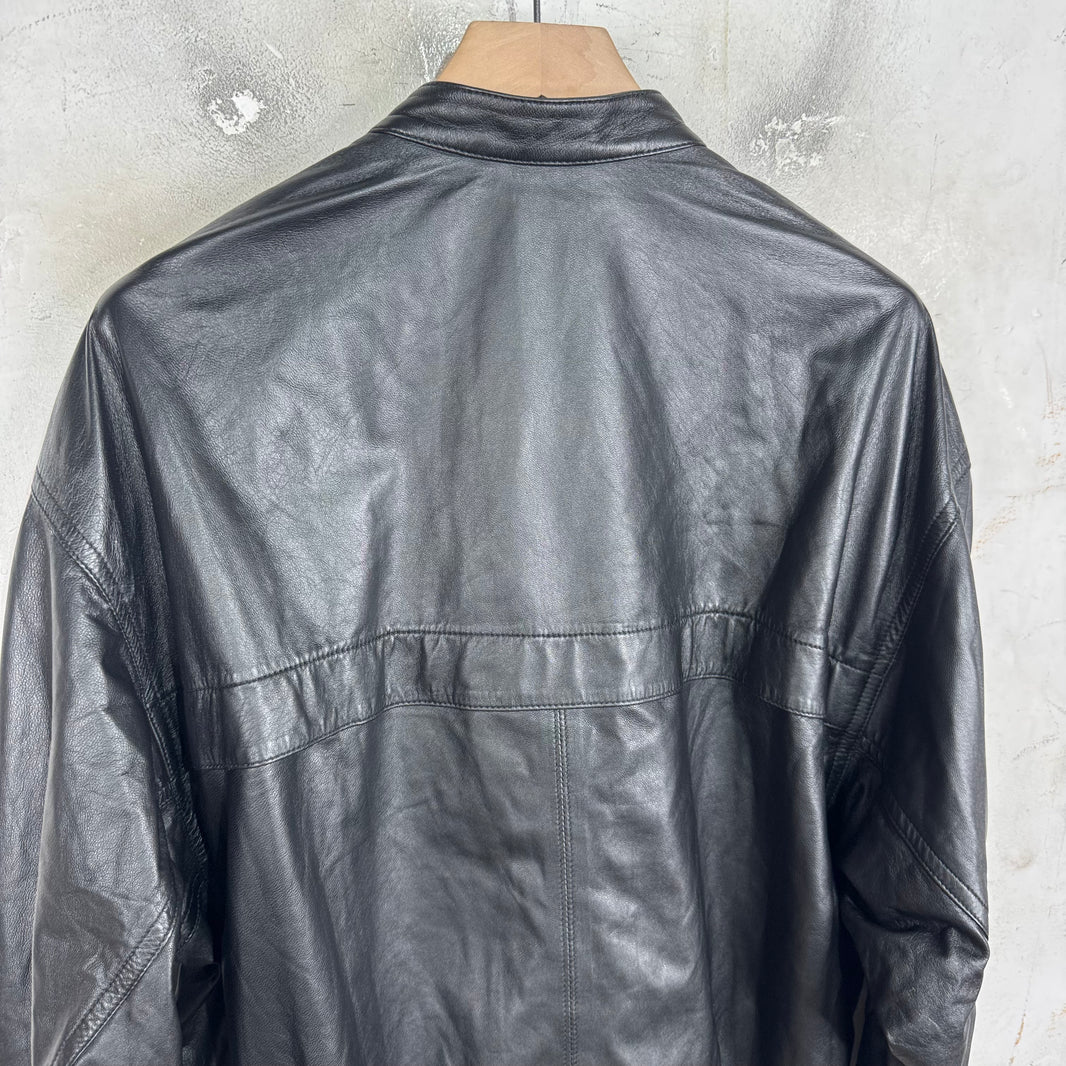 Lemaire Leather Golf Jacket