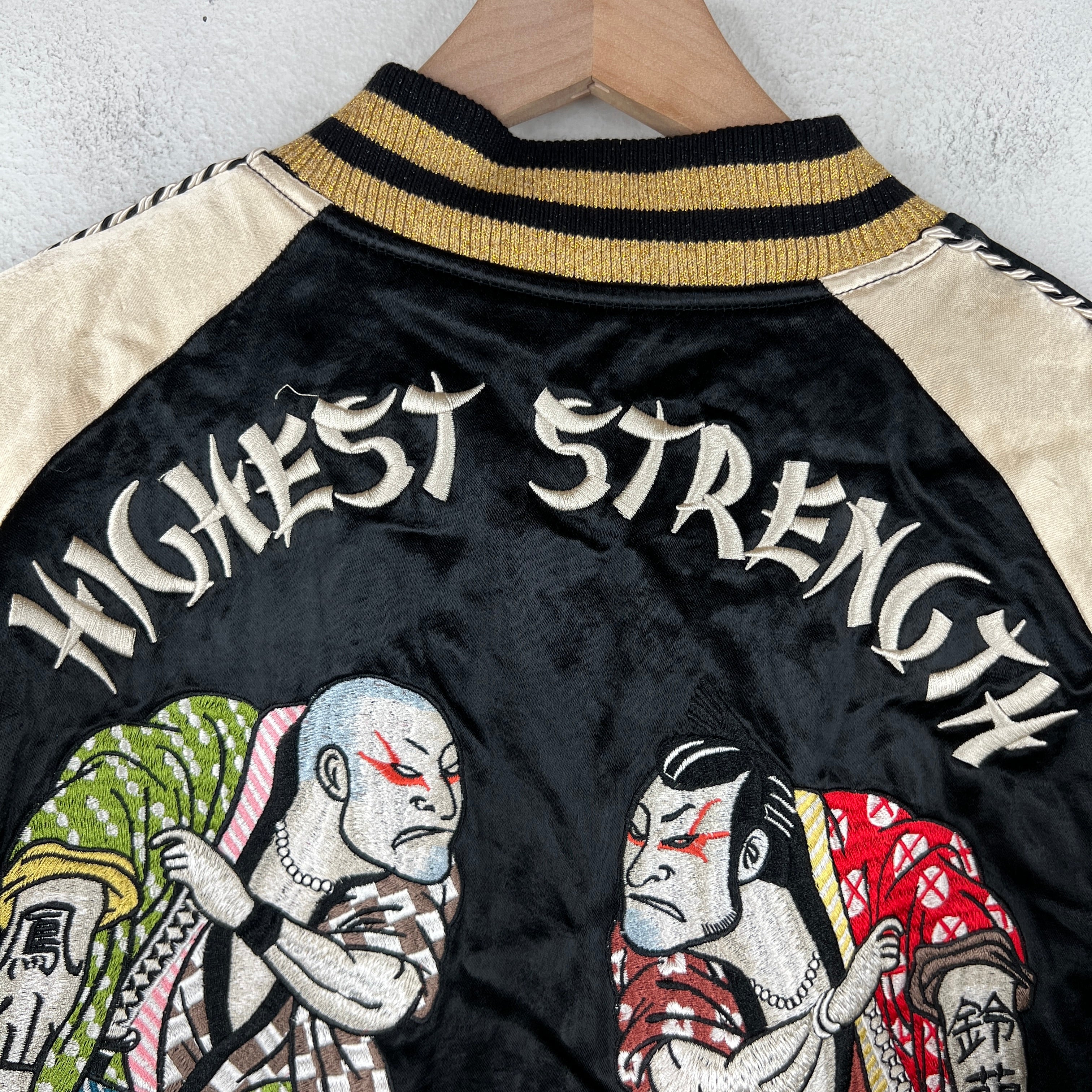 THEE HYSTERIC XXX×THE CRAMPS] スカジャン THEE HYSTERIC XXX×THE CRAMPS] スカジャン